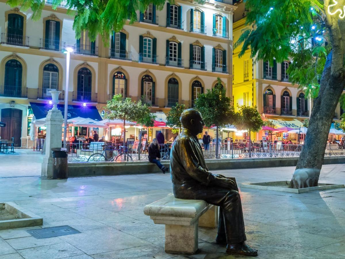 Apartamento Atico En El Centro Historico Con Terraza Málaga Exterior foto